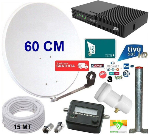 Kit antenna satellitare - antenna,
