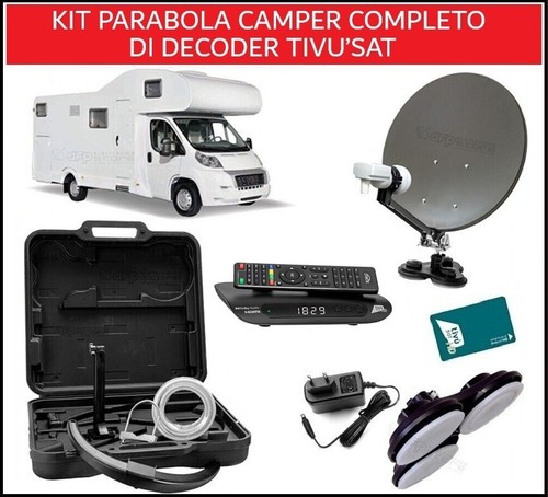 Kit parabola satellitare - kit,