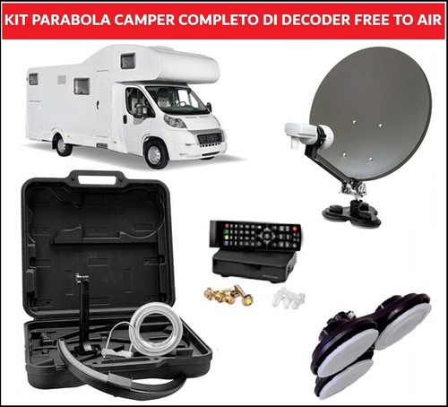 Kit parabola satellitare - parabola,